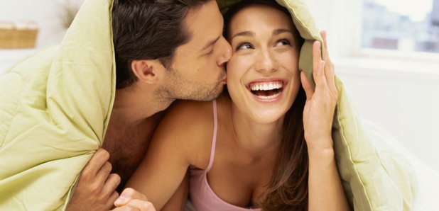 Couple in bed